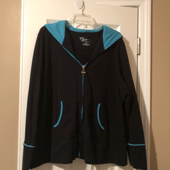 Lane Bryant Tops - Lane Bryant hooded active sweatshirt